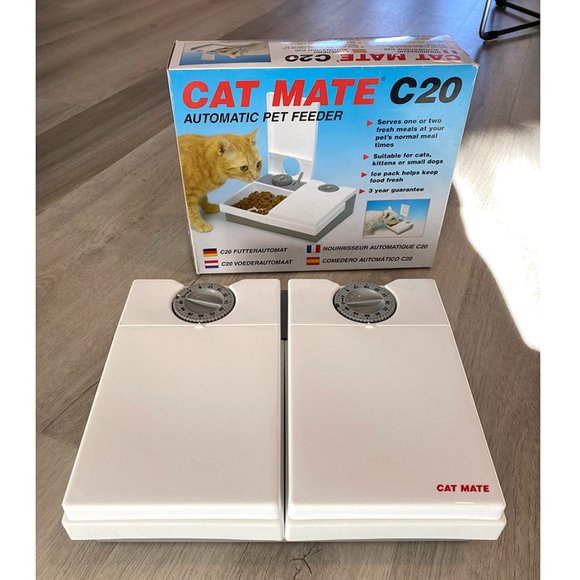 Cat Mate Cat Cat Mate Automatic Pet Feeder 2 Meals Up To 48 Hr